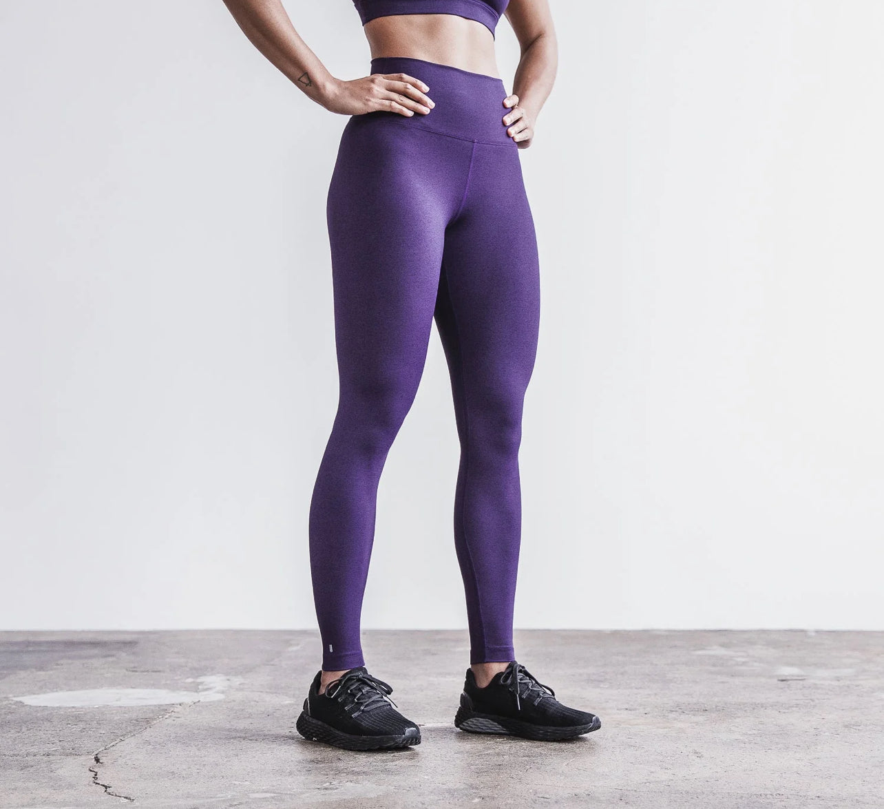 WOMEN'S NOBULL HIGH-RISE PLUSH HEATHER TIGHT 28"