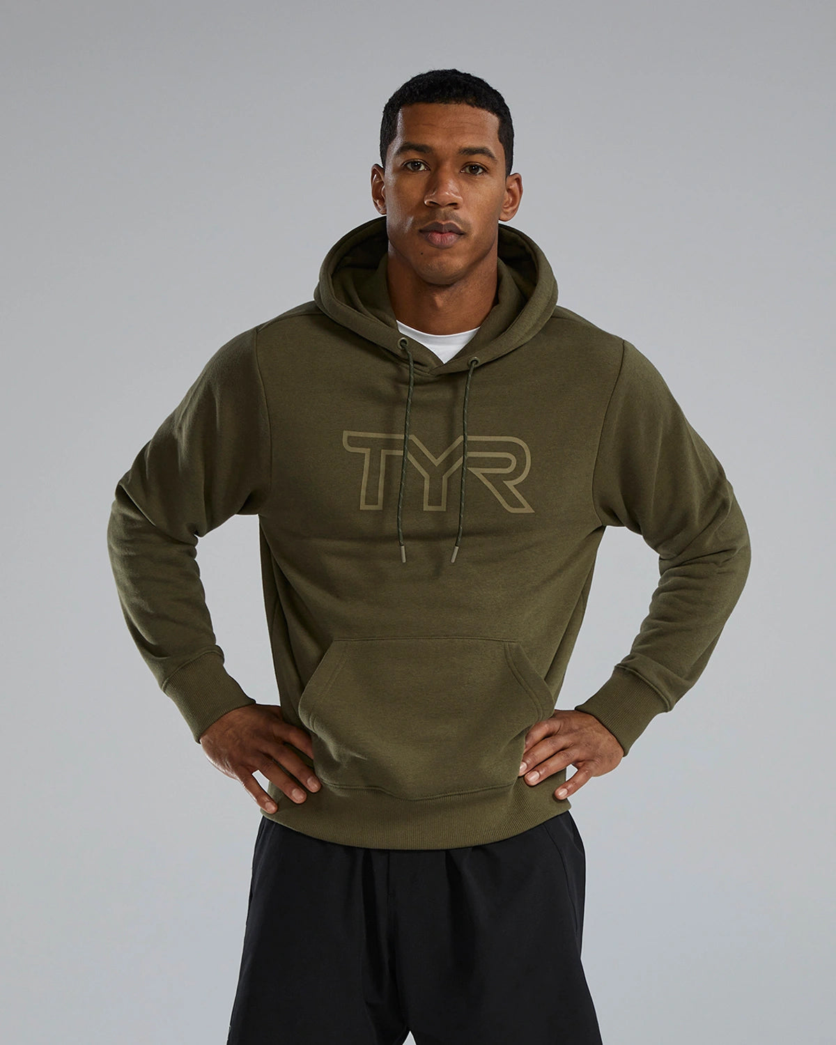 TYR UltraSoft Men's Big Logo Tech Hoodie