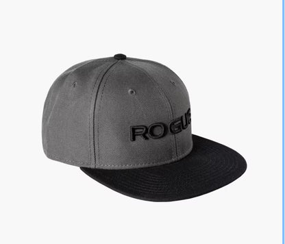 ROGUE GRAY FLAT BILL HAT